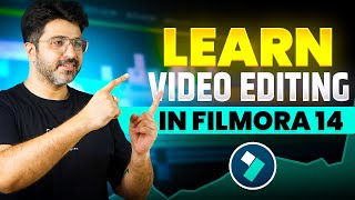 Video Editing Tutorial in Filmora 14  10 New Features [upl. by Kinsley221]