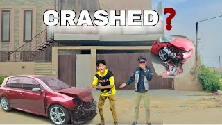 VAMPIREYT1 ki car crashed ho gyi 😳 Vampire Yt Studio Location Revealed [upl. by Earlie]