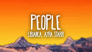 Libianca  People ft Ayra Starr Omah Lay [upl. by Elle]