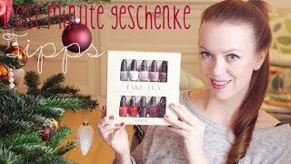 Last Minute Geschenke Tipps von jasminar amp OPI Gewinnspiel [upl. by Ayanet]