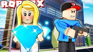 CZY ZDOBĘDE EPICKI DIAMENT💎 Jailbreak Roleplay Roblox BELLA I VITO [upl. by Nathanoj]