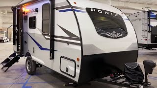 2022 Venture RV Sonic Lite SL150VRK Travel Trailer Quick Tour [upl. by Kassaraba]