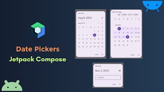 Date Pickers  Jetpack Compose  CodeAlong [upl. by Ednargel]