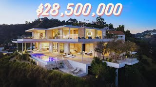 285M West Hollywood Contemporary Luxury Living at 8201 Bellgave Place [upl. by Aidam]