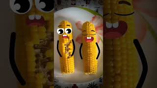 funny video Life doodletoons doodletales corn funny food doodle lifedoodle doodletime viral [upl. by Aliahkim]