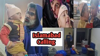 ISLAMABAD CALLING Going Back to Islamabad SaimaAzam Vlog [upl. by Adnoluy]