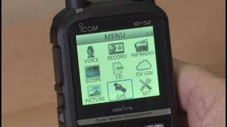 Reviewing the Icom ID52E 5W DSTAR Transceiver [upl. by Illene]