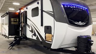 2022 Venture RV SportTrek Touring Edition STT343VIB Travel Trailer Quick Tour [upl. by Nashner]