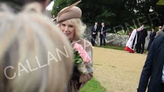 The Royal Family at Sandringham Church Christmas Service 2023  Video 2 [upl. by Ilhsa]