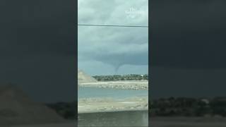 Tornadoes hit Florida ahead of Hurricane Milton hurricanemilton tornado [upl. by Mathia]