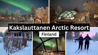 Kakslauttanen Arctic Resort  Glass Igloo  Finland [upl. by Suu]