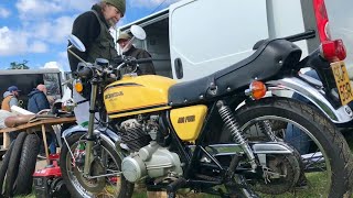 ARDINGLY A Look Around Outside at SOUTH of ENGLAND Vintage Classic Motorcycle Show amp Bike Autojumble [upl. by Dougald]