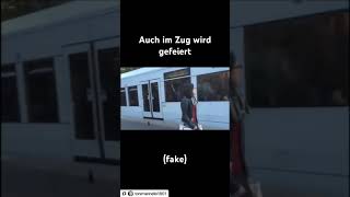 Ausländer raus Song wird auch im Zug hart gefeiert und alle singen mit  Gigi D‘Agostino Meme [upl. by Arotal162]