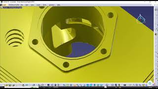 Title CATIA V5 Engine Design Tutorial  AirCooled Engine Cylinder Head in CATIA V5 [upl. by Anoek]