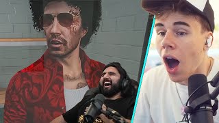 Blau Reacts to CHAOTIC NoPixel 40 Clips [upl. by Martainn]