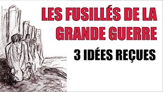 LES FUSILLÉS DE LA GRANDE GUERRE ST  3 Idées reçues 8 9 10 16 [upl. by Aicenev]