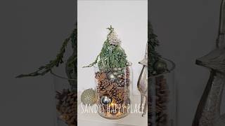 DIY Baum im Glas  Weihnachtsdeko  Adventsdeko  Winterdeko 🌲 [upl. by Bonacci]