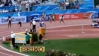 Moncton 2010 World Junior Track and Field  Team USA Mens and Womens 4x100m Relay Gold Medal [upl. by Htur]