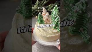 Christmas Tree Cookies christmas christmastree cookies holidayseason shorts [upl. by Noynek]