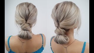 HOW TO  SIMPLE UPDO BUN HAIRSTYLE  Awesome Hairstyles ✔ [upl. by Rehsa]