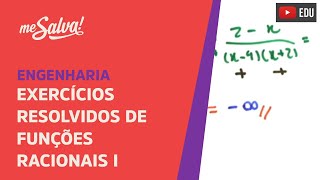 Me Salva Exercícios Resolvidos de Cálculo I  EXLIM04  Funções Racionais I [upl. by Aleemaj]