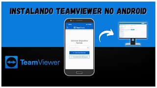 COMO INSTALAR E UTILIZAR O TEAMVIEWER PELO CELULARANDROID CORTE 01 [upl. by Walling]