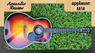 Acoustic Guitar Review Applause by Ovation AA14 1972 [upl. by Vrablik]