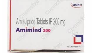 Amimind 200 Tablets Amisulpride Tablets IP 200 mg [upl. by Lukash436]