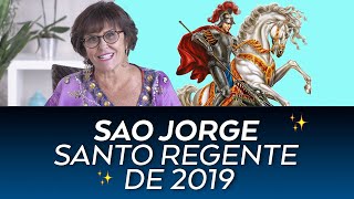 Marcia Fernandes falando do SANTO REGENTE DE 2019  SÃO JORGE [upl. by Panthea]