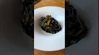 Tagliolini al nero di seppia e bottarga🖤La ricetta completa nel primo commento danielerossichef [upl. by Nytsirt47]