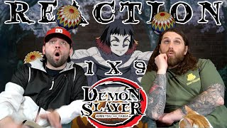 Demon Slayer 1x9 REACTION quotTemari Demon and Arrow Demonquot [upl. by Anoek]