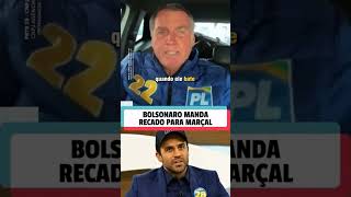 BOLSONARO MANDA RECADO PARA PABLO MARÇAL [upl. by Moraj]