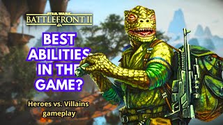 Best abilities in the game  Star Wars Battlefront 2  HvV gameplay [upl. by Hoj]