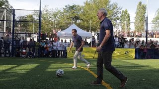 Opening Cruyff Court Xavi Hernández by Soufiane Touzani [upl. by Ash]