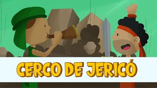 História Bíblica  Ep 09  Cerco de Jericó  Turma do Céu  Desenho animado católico [upl. by Atirihs55]