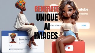 Use Bing AI to images for your SOCIAL MEDIA PAGES [upl. by Blakelee]