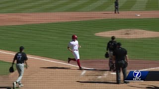 Husker baseball beats down Nicholls 160 [upl. by Dublin149]