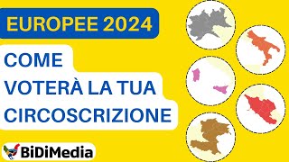 Elezioni 2024  ULTIMO SONDAGGIO PER CIRCOSCRIZIONE Come votano le varie parti dItalia [upl. by Rockwell]