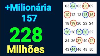 milionária  228 Milhões observações interessantes com os 12 sorteios anteriores dezena 28 forte [upl. by Rez320]