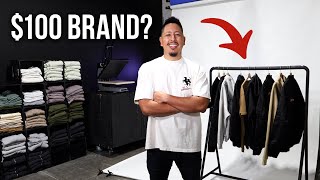 How To Start a CLOTHING BRAND on a BUDGET 100 Step X Step Guide [upl. by Nomed]