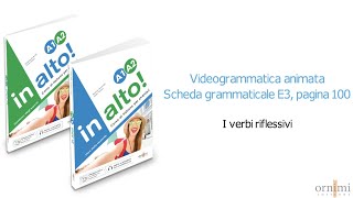 E3 I verbi riflessivi Videogrammatica in alto A1A2 [upl. by Nnaik]