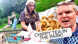 Chippy Tea In The Park 😋  The Radford Family [upl. by Catlee]