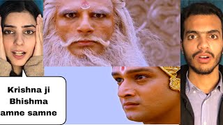 Mahabharat  ep 221 part 1  Bhishma surrenders to Krishna  Pakistani Reaction [upl. by Meraree]