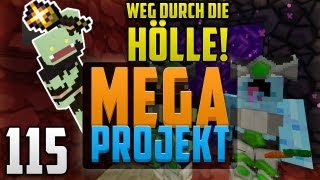 HÖLLENPORTAL auf DNERS HAUS REISE DURCH den NETHER  Minecraft MEGA PROJEKT 115 [upl. by Jain]