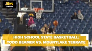 HS Boys State Basketball Rd of 12 Todd Beamer vs Mountlake Terrace [upl. by Upton]