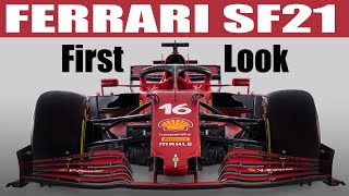 Ferrari SF21  FIRST LOOK [upl. by Zola]