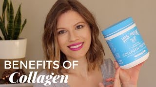 The Benefits of Collagen Powder Ft Vital Proteins  Lauras Natural Life [upl. by Mag]