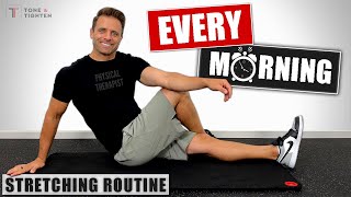 Quick Morning Stretching Routine For Flexibility Mobility And Stiffness [upl. by London]