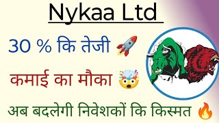 NYKAA LTD SHARE NEWS  NEXT TARGET  LATEST NEWS  STOCK ANALYSIS nykaasharelatestnews nifty50 [upl. by Fugazy]