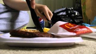 Trying the McDonalds Big Breakfast with Hot Cakes Canadian [upl. by Shields552]